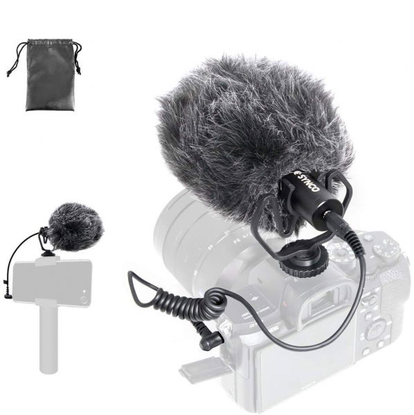 Synco MIC-M1S Microfon pentru camera si smartphone [1]