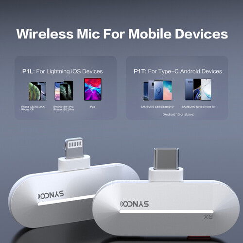 Synco P1L Lavaliera Wireless pentru smartphone si tableta iOS [9]