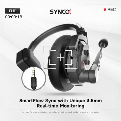 Synco X-Talk X5 Sistem intercom wireless cu 5 casti (2,4 GHz) [13]