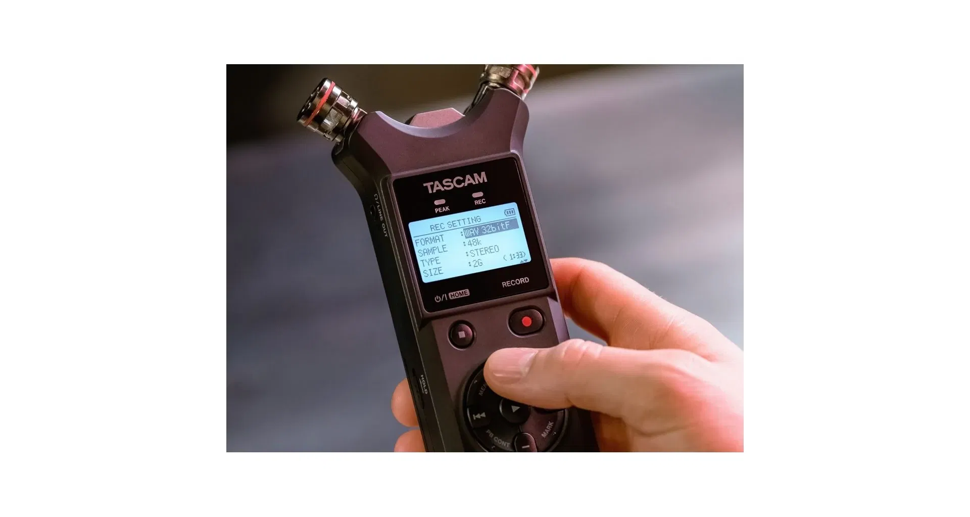 Tascam DR-07XP Recorder Audio Digital Stereo Interfata USB [4]