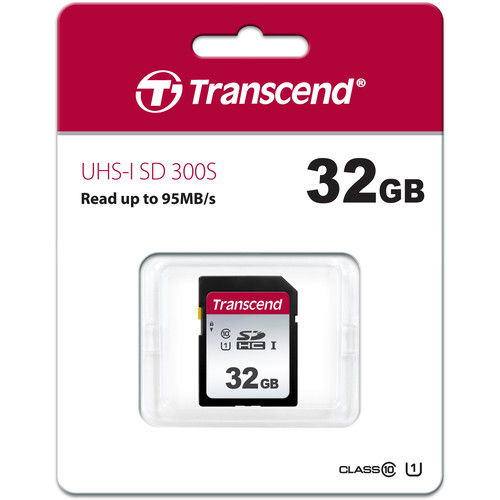 Transcend Silver 300S SD UHS-I U3 (V30) R95/W45 32GB [2]