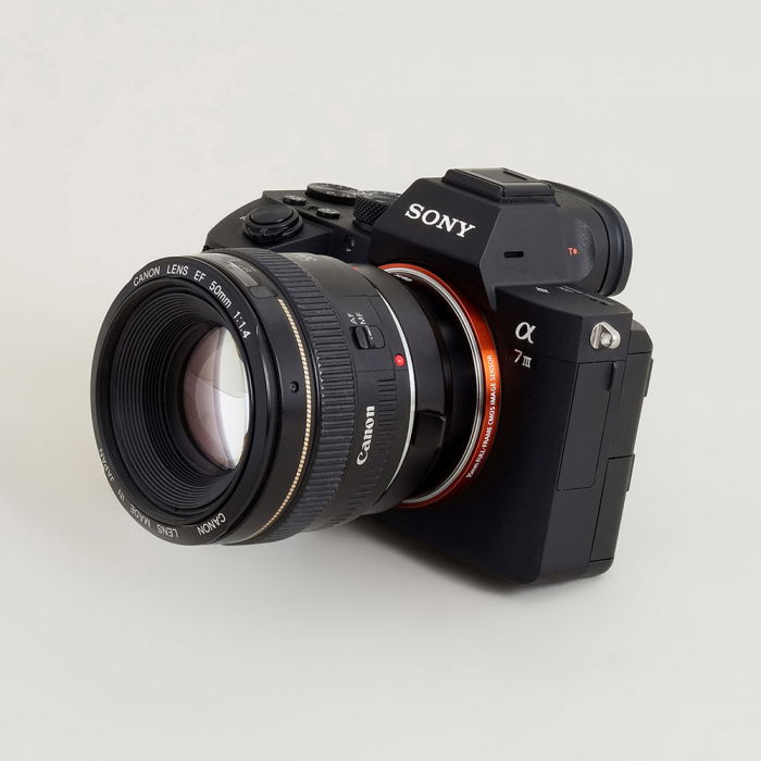 Urth Adaptor Electronic pentru Sony E compatibil cu obiectivele Canon (EF / EF-S) [4]