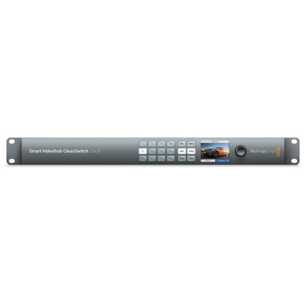 Blackmagic Design Smart Videohub CleanSwitch 12 x 12 6G-SDI router  VHUBSMTCS6G1212 [1]