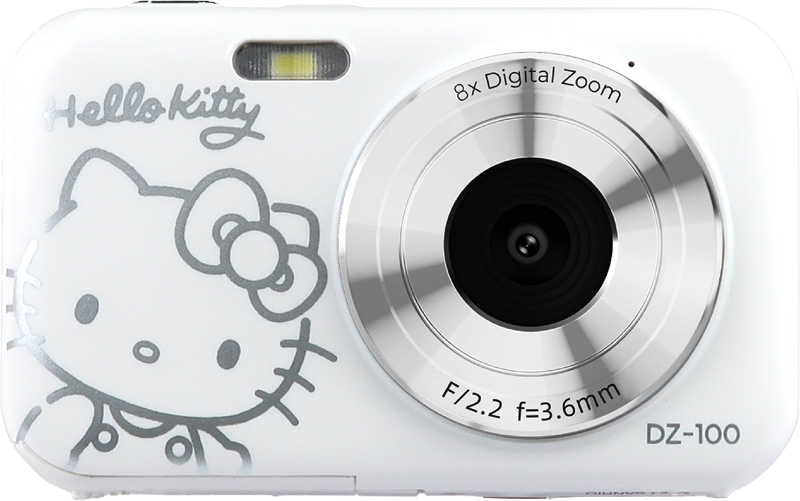 Yashica x Hello Kitty Digital Camera DZ-100 White [1]
