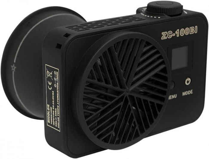 ZC-100 100W COB LED 2700K-7500K foto-video portabil cu alimentare NP [4]