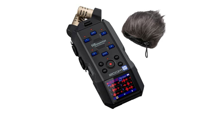 Zoom H6essential 6-Track 32-bit Float Audio Recorder portabil [1]