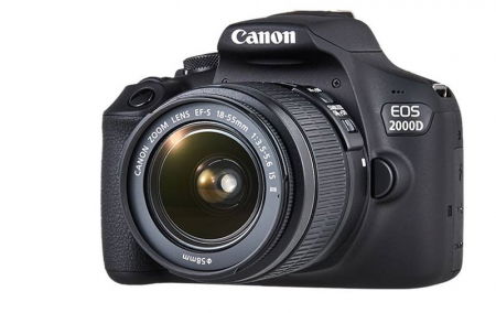 Canon EOS 2000D 24.1MP Kit Aparat foto cu obiectiv EF-S 18-55mm IS II [2]