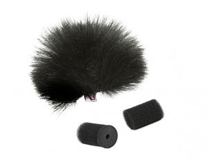 Protectii vant microfoane - Rycote Protectie anti-vant pentru lavaliera din blana neagra