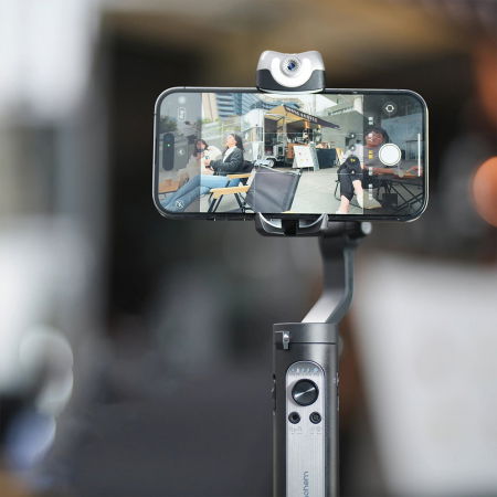 Hohem iSteady V2s Stabilizator smartphone cu Senzor AI si LED incorporat [3]
