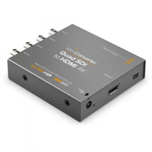 Convertoare HDMI/SDI - Blackmagic Design Mini Convertor Quad SDI la HDMI 4K
