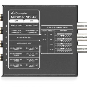Blackmagic, Design, Mini, Convertor, Audio, la, SDI, 4K [2]
