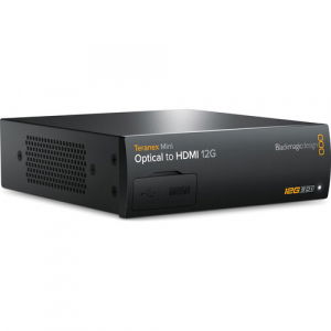Convertoare HDMI/SDI - Blackmagic Design Teranex Mini Optical in HDMI 12G convertor