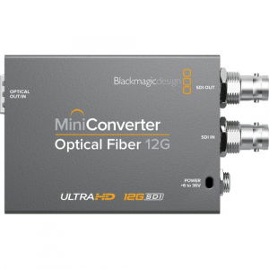 Blackmagic Design Mini Convertor fibra optica 12G-SDI cu alimentare [2]