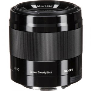 Obiective foto Mirrorless - Sony E 50mm f/1.8 OSS Obiectiv APS-C