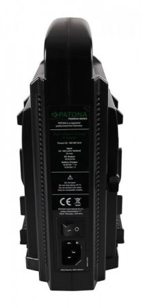 Patona Incarcator Dual V-Mount Sony cu 4-pin XLR [3]