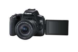 Canon EOS 250D Aparat Foto DSLR Kit cu Obiectiv EF-S 18-55mm IS STM Negru [1]