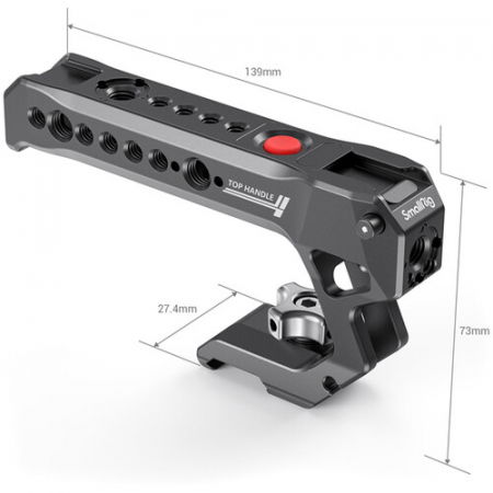 Maner superior SmallRig NATO cu declansare la distanta Record Start/Stop 3322 [1]