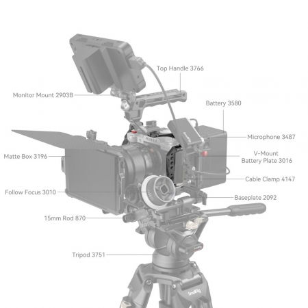 SmallRig Cage multifunctional pentru FUJIFILM X-T5 4135 [3]