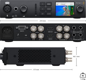 Blackmagic Design UltraStudio 4K Mini Thunderbolt 3 unitate captura si playback [2]