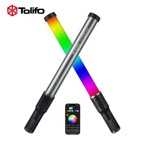 Lumini foto-video - TOLIFO Lampa LED TUBE RGB 60W