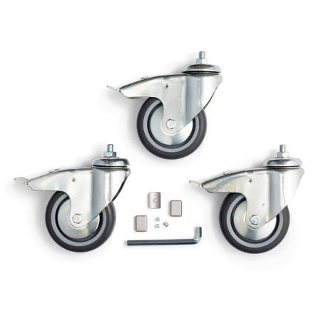 Accesorii de studio - Manfrotto  set roti 100mm cu frane
