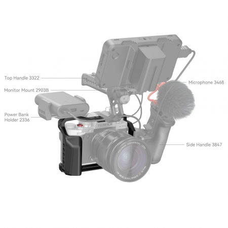 SmallRig Cage multifunctional pentru FUJIFILM X-T5 4135 [2]