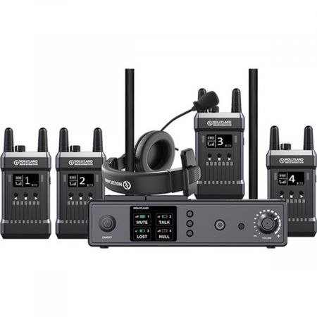 Router Transmisiuni Live - Hollyland Mars T1000 Sistem Intercom 4TX + RX