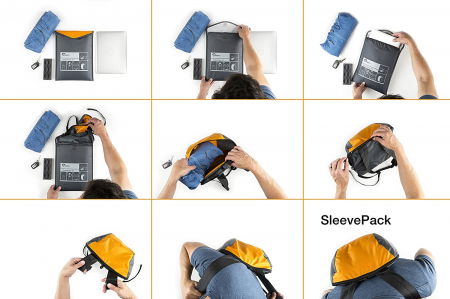 Lowepro SleevePack 13 Albastru/Gri rucsac pliabil [2]