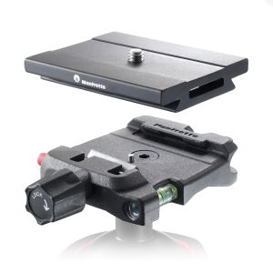 Accesorii aparate foto - Manfrotto Q6 Top Lock quick release adaptor complet cu placuta
