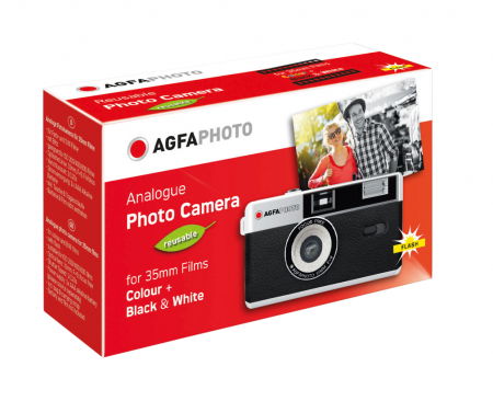 AgfaPhoto Aparat pe film 35mm reutilizabil negru [1]