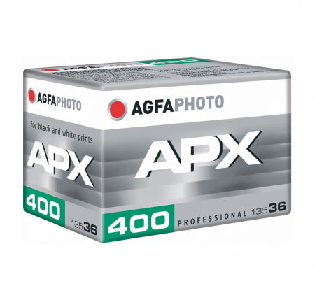 Fotografie pe film - Agfa Film foto alb-negru APX 400 135-36