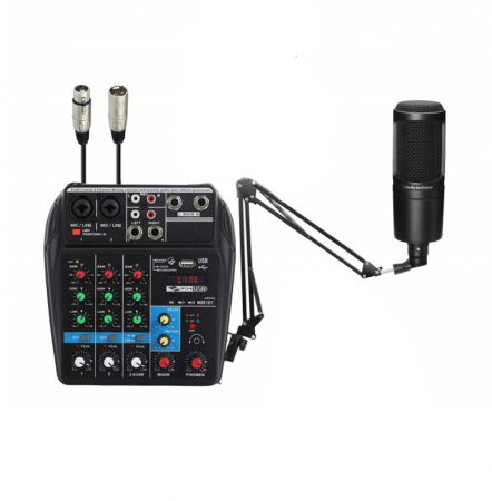 Interfete/mixere audio - Audio-Technica NwPRO Kit de Podcast Basic 1