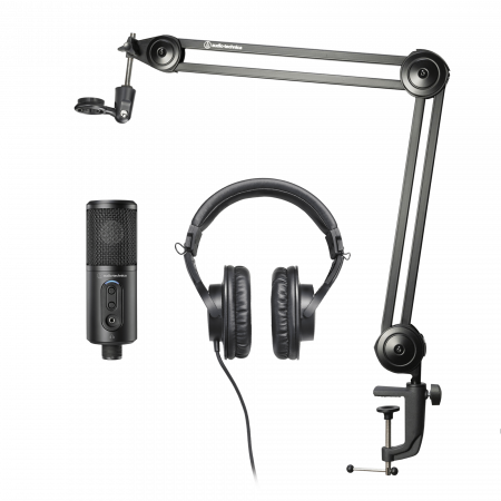 Brate si prinderi - Audio-tehnica Creator Pack - Pachet de streaming, podcasting si inregistrare