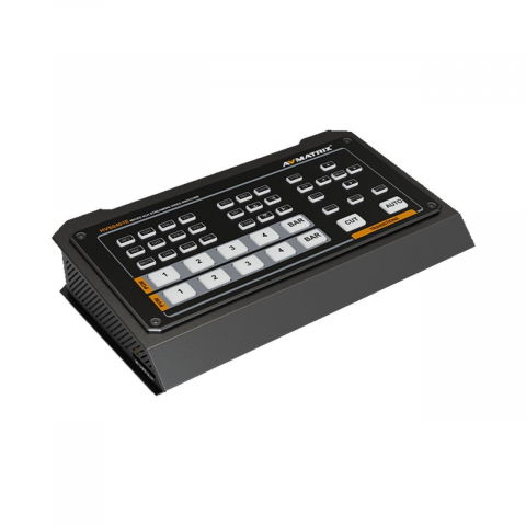 AVMATRIX Mixer Video HVS0401E, Micro 4 canale HDMI/DP, functie de streaming si inregistrare [3]