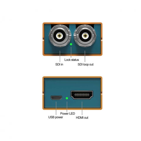 AVMATRIX SC1112 Mini Converter 3G-SDI to HDMI [2]