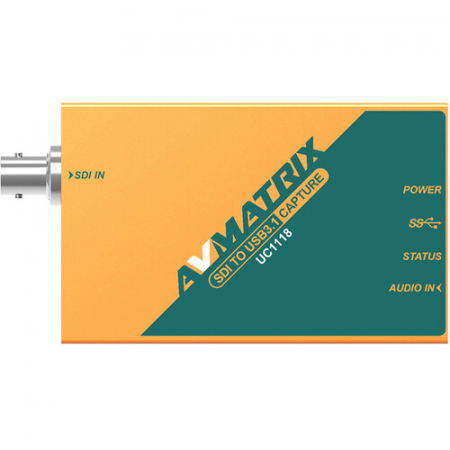 AVMATRIX UC1118 Placa de captura SDI la USB 3.1 Type-C [1]