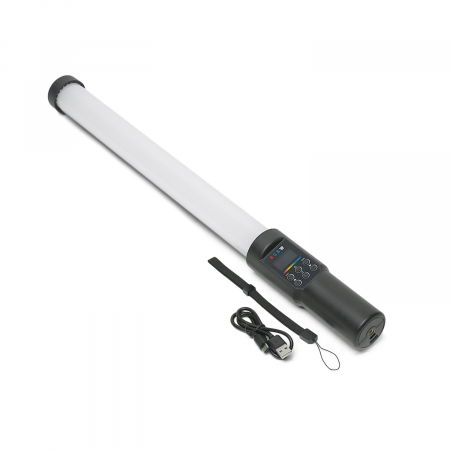 Bagheta LED Bicolor 13W 3000-6500K /RGB 50cm cu acumulator 4600mAh [1]