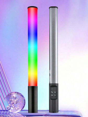 LP430 Bagheta LED Bicolor-RGB 42cm cu acumulator incorporat [2]