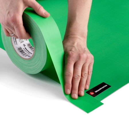 Manfrotto Chroma Key Green Banda Gaffer 50mm x 50m [1]