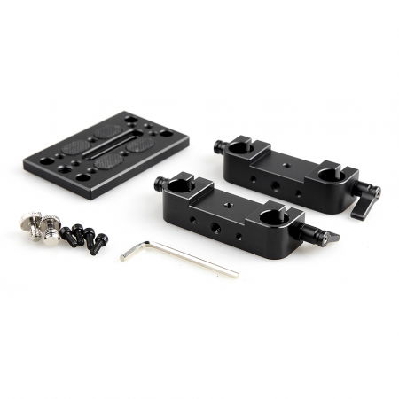 Baseplate SmallRig cu clema duala pentru tija de 15 mm 1775 [5]