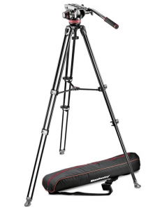 Accesorii camere video - Manfrotto MVK502AM Kit trepied video pentru camere video profesionale