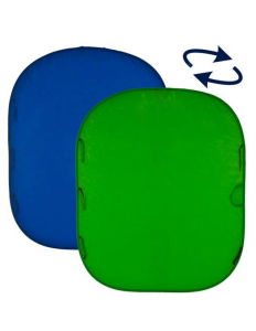 Accesorii de studio - Lastolite Fundal pliabil Chroma Key verde/albastru  1.8x2.1m