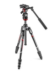 Manfrotto Befree Live Kit Trepied Video Carbon Twist [1]