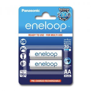Acumulatori si incarcatoare AA/AAA - Panasonic Acumulatori Eneloop 2xAA 1900mAh