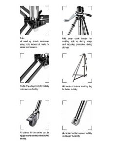 Manfrotto Steel Wind Up Stand 087NW [2]