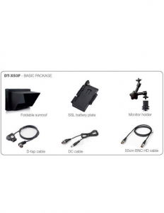 JVC Monitor 5.5 Inch 1920x1080 LCD FullHD video cinema  vectorscop, waveform monitor, histograma. led DT-X53F X53F [4]