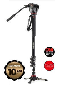 Monopiede video fluide - Manfrotto Monopied video fluid dedicat Mirrorless