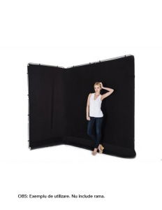Fundaluri panoramice - Lastolite Panza neagra compatibila fundal panoramic 4x2.30m