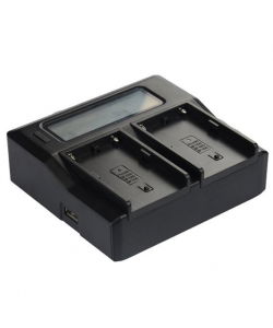 Digital Power Incarcator dual LCD compatibil Acumulator JVC - SSL-JVC50/70DP [2]