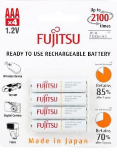 Acumulatori si incarcatoare AA/AAA - Fujitsu Acumulator whitePRO 4x AAA 2450MA